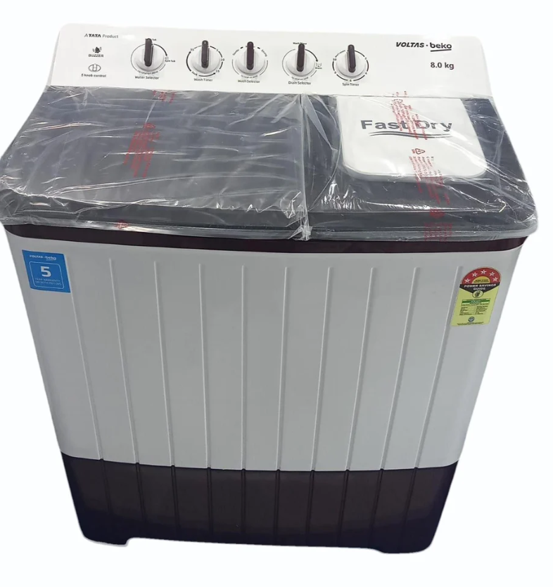Voltas Beko WTT80UHA- 8 Kg Semi-Automatic Washing Machine - Image 2