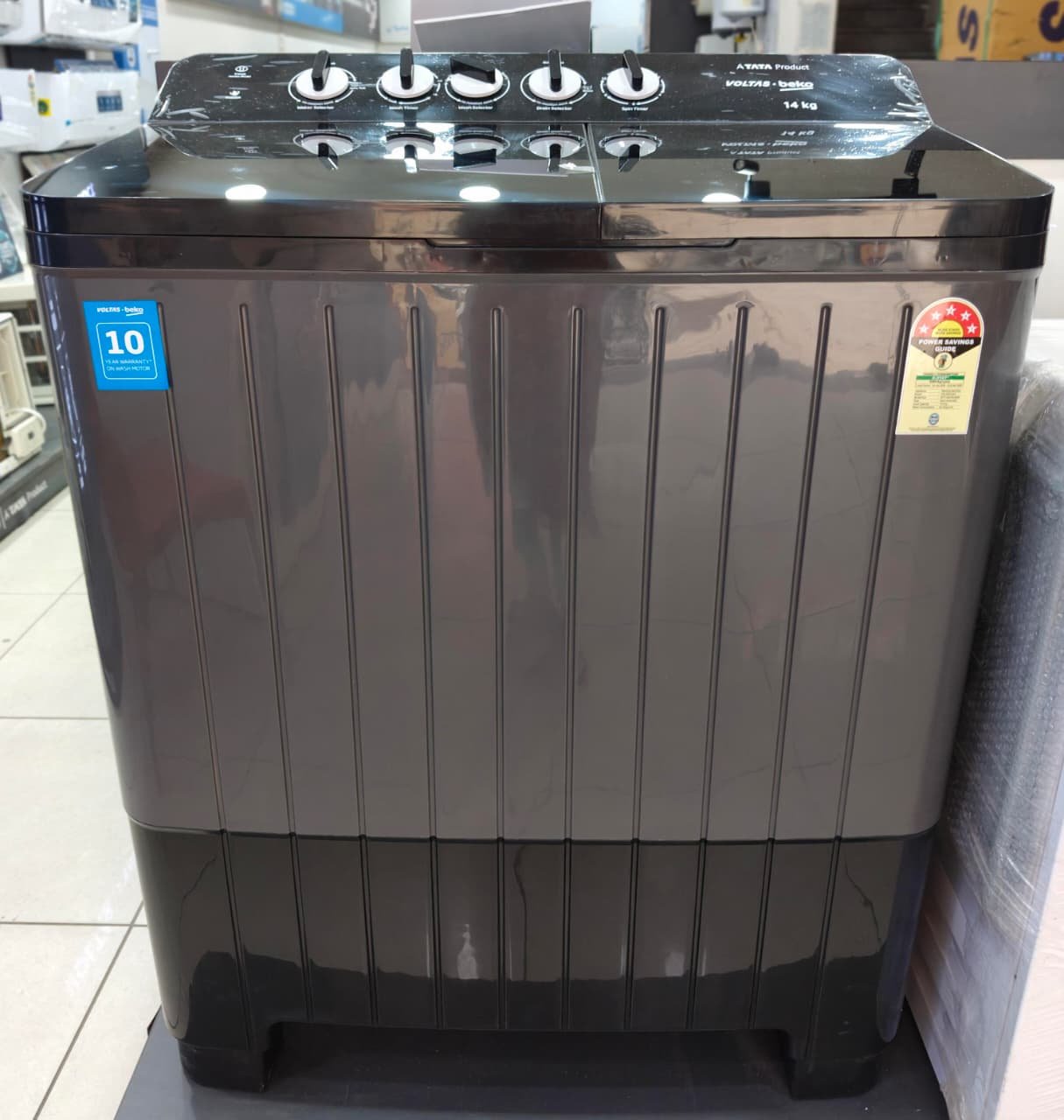 Voltas Beko WTT140UPA- 14 Kg Semi-Automatic Washing Machine