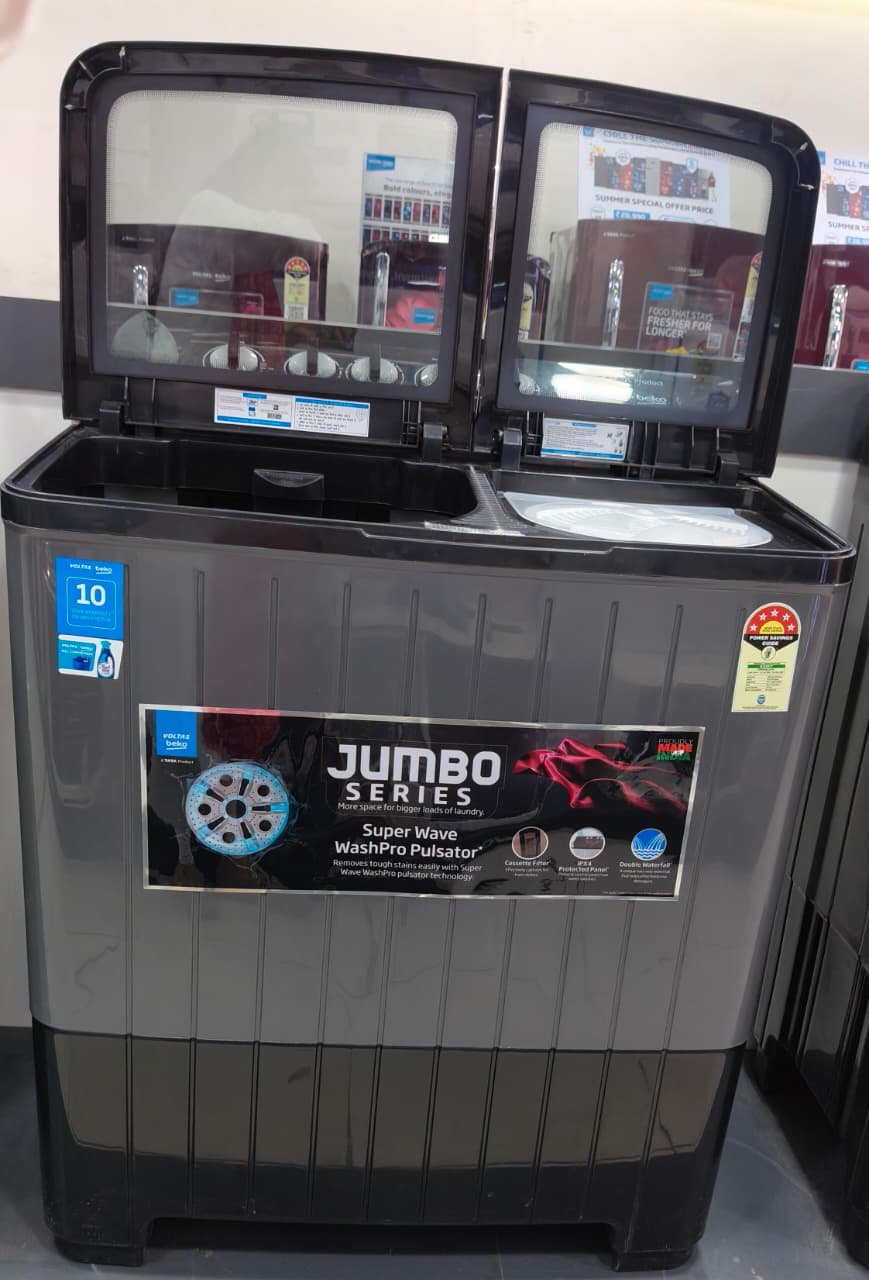 Voltas Beko WTT120UPA- 12 Kg Semi-Automatic Washing Machine - Image 3