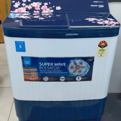 Voltas Beko WTT85DBLG- 8.5 Kg Semi-Automatic Washing Machine